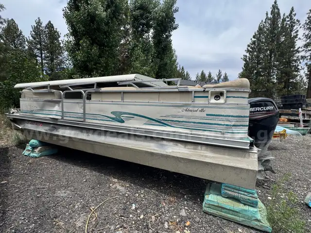 Ercoa Pontoon Boat with Mercury Motor