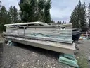 Ercoa Pontoon Boat with Mercury Motor