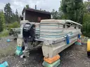 Ercoa Pontoon Boat with Mercury Motor