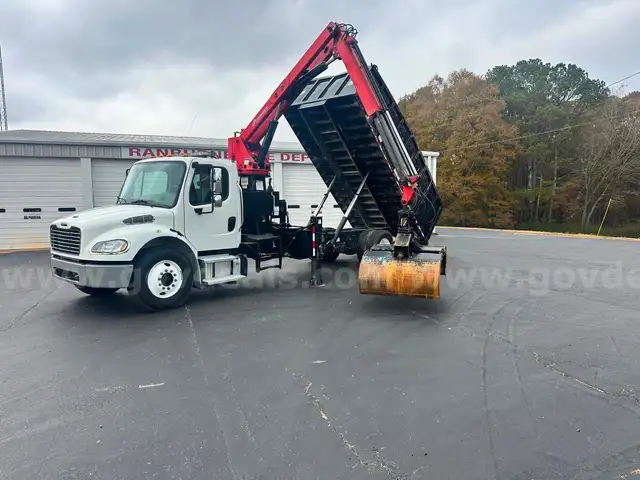 2020 Freightliner Cummins joystick PACMAC grapple Dump