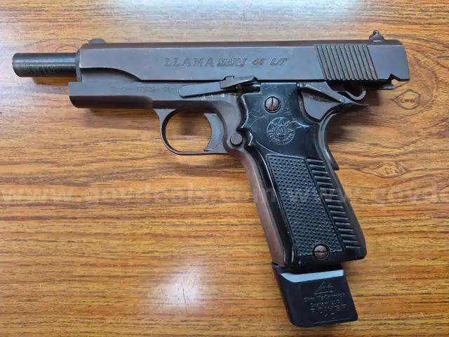 Llama Max-I 45 L/F handgun W/1 10 rd mag