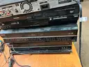 Lot of 6 DVD &#x26; VCR Players