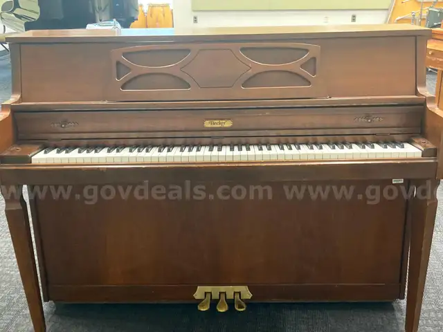 Used Becker Upright Piano