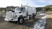 2008 Side Load Garbage Truck International DT466/Maxxforce DT Diesel
