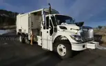 2008 Side Load Garbage Truck International DT466/Maxxforce DT Diesel