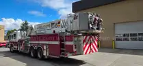 2007 American LaFrance Eagle Aerial Pumper Fire Truck - Detroit Diesel Series 60  Engine