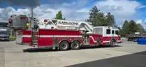 2007 American LaFrance Eagle Aerial Pumper Fire Truck - Detroit Diesel Series 60  Engine