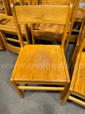 Wooden Chairs (Qty 40)