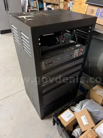 Intercom/Audio Cabinet