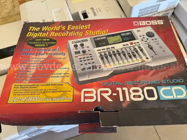 Digital Recording Studio and Speakers