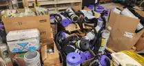Lot of Commercial Backpack Vacuums & Accessories