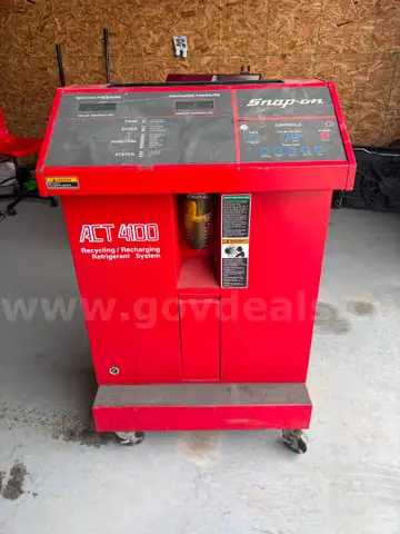 Snap On ACT 4100 R12 A/C Machine