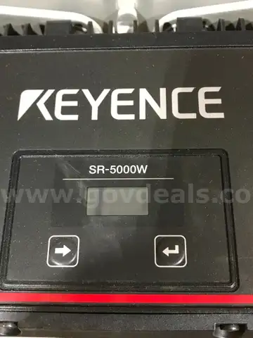 OEM KEYENCE SR-5000W Barcode Reader w/Mounting Hardware
