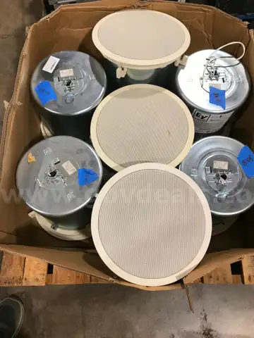 (LOT OF 8 ) ELECTRO VOICE C8.2 CEILING LOUDSPEAKERS