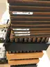 LOT OF 176 ASSORTED ELLISON BLOCKS / 4 CUTTING -LETTER MACHINES