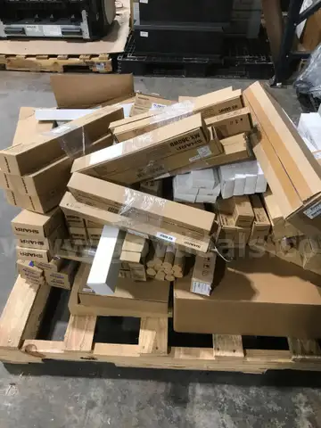 PALLET OF PRINTER SUPPLIES FOR SHARP COPY MACHINES