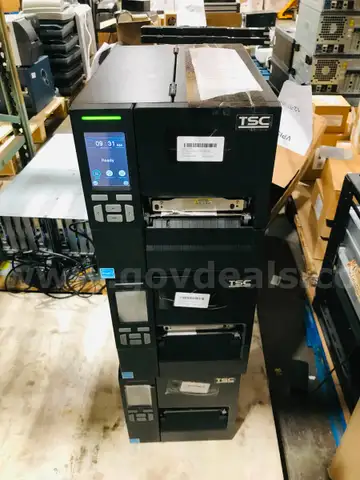 LOT OF 3 TSC MB240T  Compact Light Industrial Barcoding PRINTER