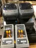 MIXED LOT OF 6 ZEBRA THERMAL RECIEPT PRINTERS!