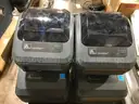 MIXED LOT OF 6 ZEBRA THERMAL RECIEPT PRINTERS!