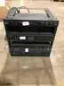 MIDDLE ATLANTIC MUSIC RACK WITH THREE CRESTRON CONTROLLER UNITS +FURMAN