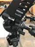 BOGEN MANFROTTO 3068 TRIPOD WITH ATTACHED PANASONIC VIEW FINDER!
