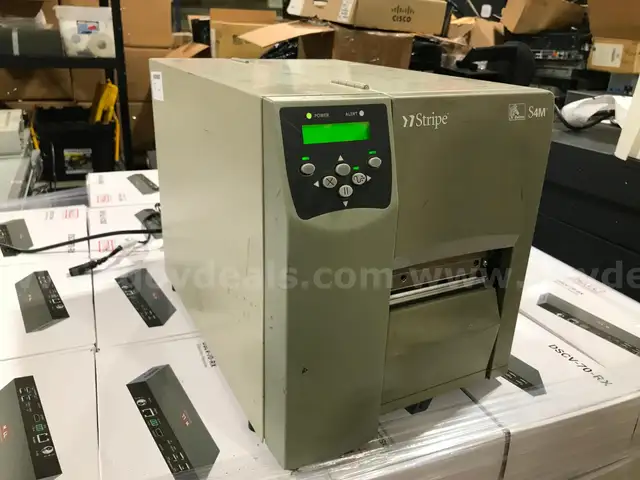 STRIPE THERMAL LABEL PRINTER (S4M)-ETHERNET &#x26; USB