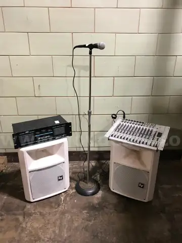 Singer/Songwriter, Stage/Studio, Mic/Amp/Mixer/Mic-Stand/Speakers/XLR Chord