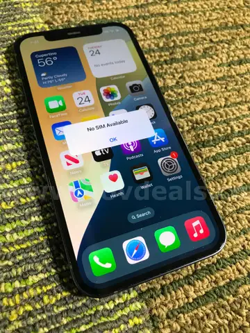 &#x1F4F6;Apple iPhone 12-MGEF3LL/A 64GB-UNLOCKED- MIDNIGHT BLUE