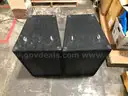 PAIR OF TWO-WAY SPEAKERS. (EAI-T12)
