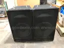 PAIR OF TWO-WAY SPEAKERS. (EAI-T12)