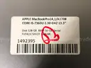 2017 MacBook Pro 13&#x22; 128GB SSD 16GB Ram OS Big Sur