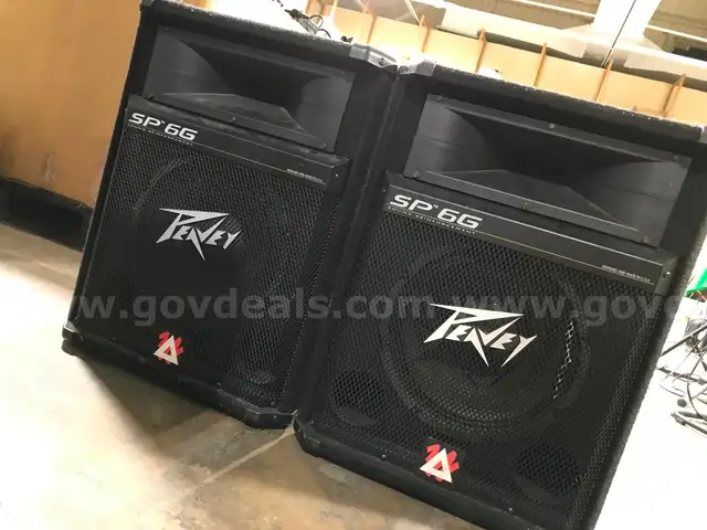 &#x1F50A;Pair of Peavey SP-6G Passive Speakers