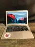 Apple macbookair 13.3&#x27;&#x27;/a1466/i7-4650u 1.70 ghz disk 128 ram 8gb