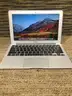 APPLE MacBookAir/a1370 Core 2 DUO U9400 1.40 GHZ DISK 121GB RAM 2GB