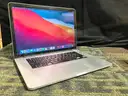 15&#x22;2014-MACBOOK PRO (I7-4980HQ) 16GB RAM 512GB SSD-SILVER (RETINA)