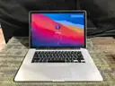 15&#x22;2014-MACBOOK PRO (I7-4980HQ) 16GB RAM 512GB SSD-SILVER (RETINA)
