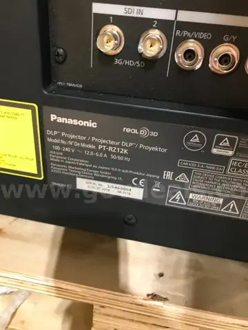Panasonic large venue projector PT-RZ12K WUXGA