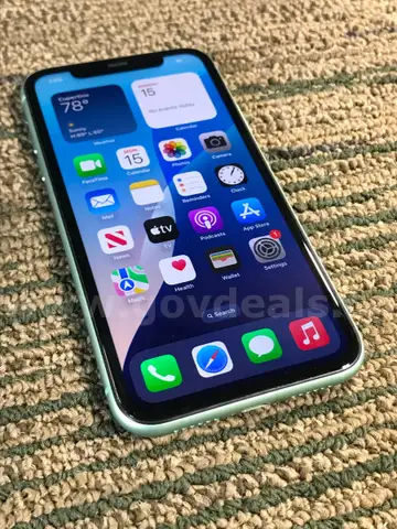 Apple iPhone 11 64GB Verizon- Mint Green