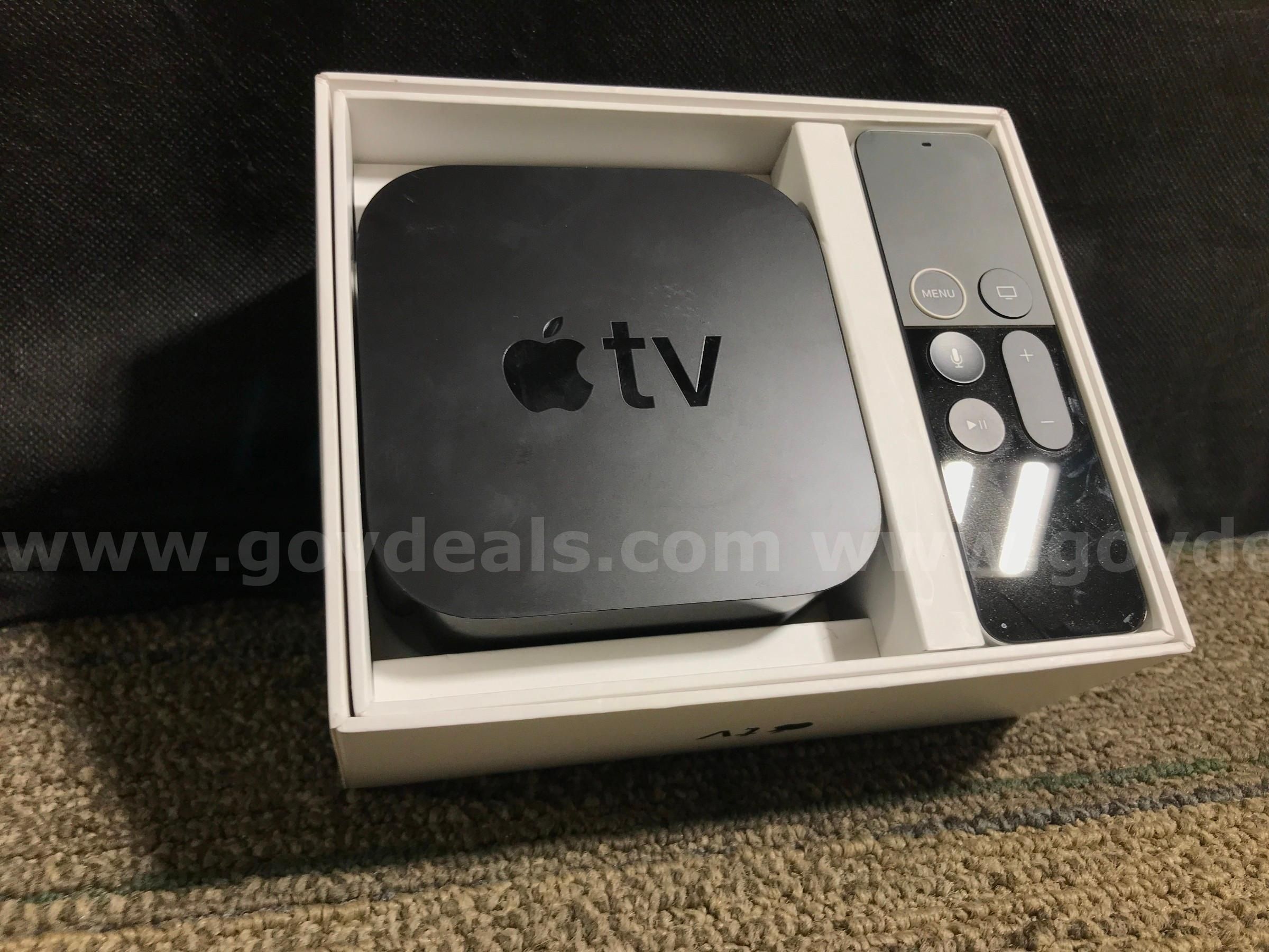 Apple TV HD (4th generation) A1625 32GB Streaming Player- BUNDLE