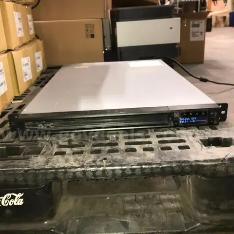 APC 1500VA Smart UPS LCD 120V- SMT1500RM1U - Schneider Electric -Working Battery