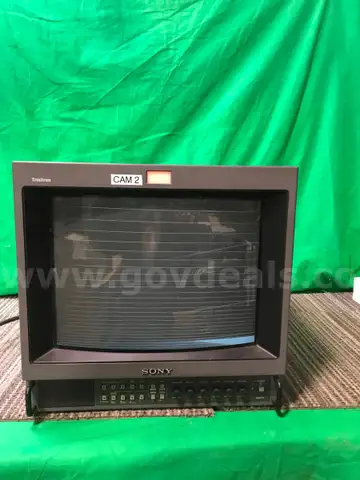Sony PVM-14M2U Trinitron Color Video Monitor 14&#x201D; CRT RGB Component Retro Gaming