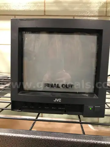 JVC COLORED VIDEO MONITOR TM-9U(A)