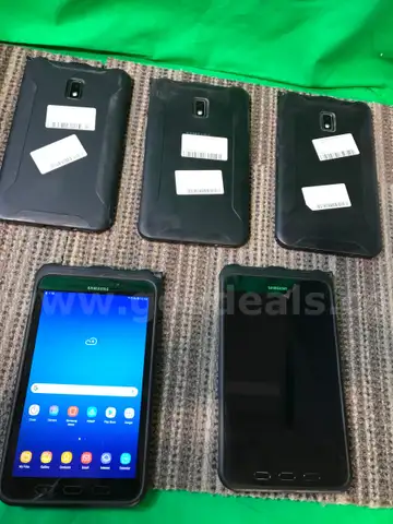 Lot of 5 Samsung Galaxy Tab Active 2 SM-T397U 16GB 8in Tablet