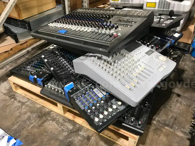 Pallet of Mixed Brand Mixers