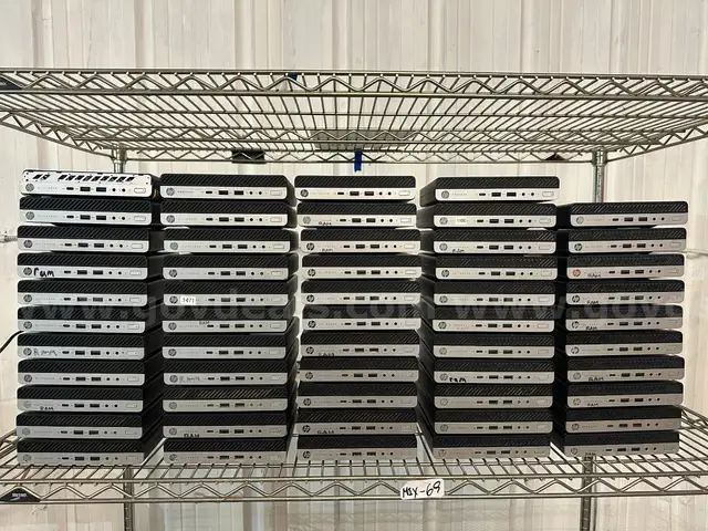Lot of Estimated 54 Assorted HP EliteDesk 800 G5 Desktop Mini