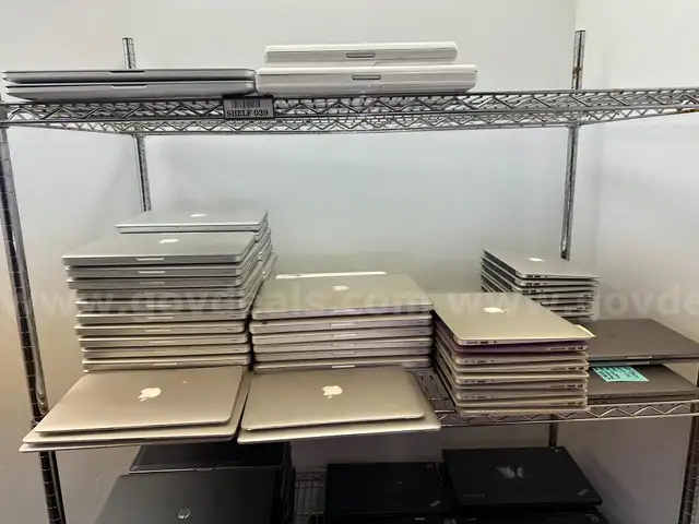 Mix Lot 72 of Estimated  Assorted MacBook Laptops