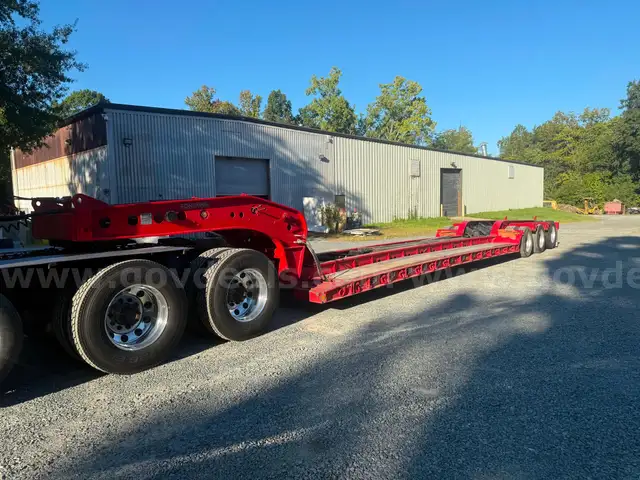 55 ton Fontaine Magnitude Dropside  Lowboy