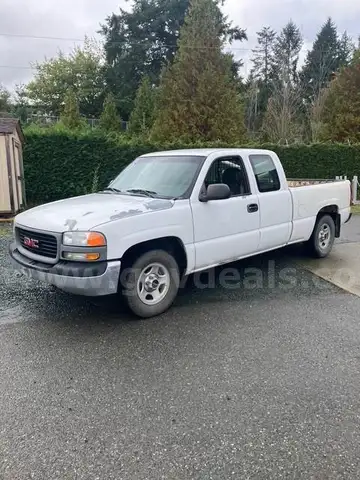 2002 GMC Sierra 1500 SL EXTENDED CAB PICKUP Long Bed 2WD