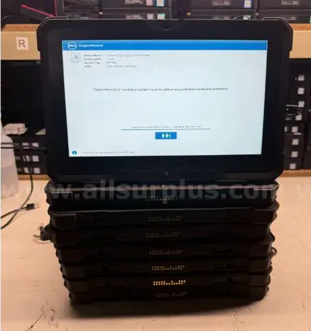 8 Dell Latitude 7212 Rugged Extreme Tablet i5-8350U@1.7Ghz 8GB RAM