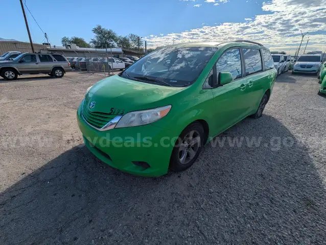 2016 Toyota Sienna 4 Passenger Transport Van